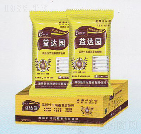 黃腐酸鉀-益達園-新世紀肥業(yè)