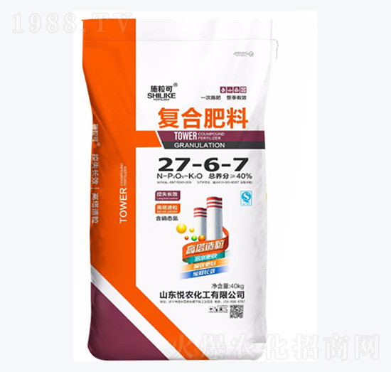 復(fù)合肥料27-6-7-施粒可-悅農(nóng)化工