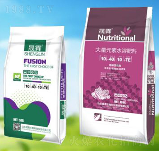 高磷促花型大量元素水溶肥10-40-10+TE-晟霖生物