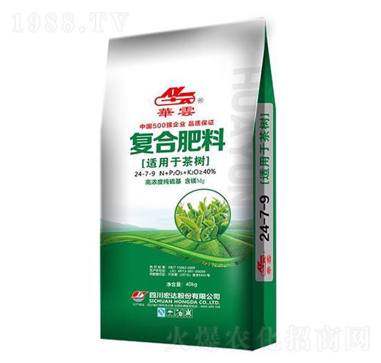 茶樹專用復合肥料2-4-7-華云-宏達股份