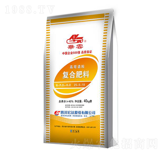 高塔造粒復合肥料25-5-10-華云-宏達股份