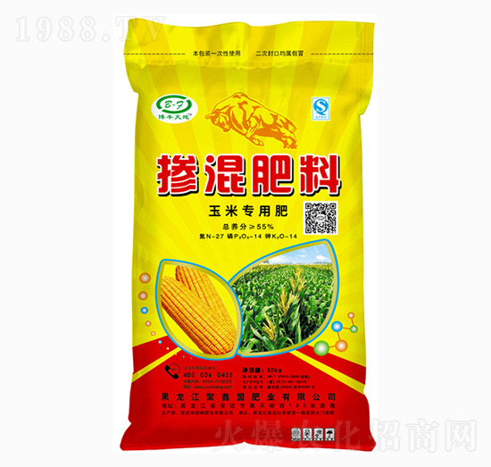 玉米專(zhuān)用摻混肥料27-14-14-博豐天地-聚鑫盟