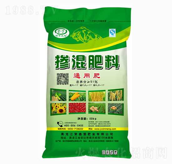 通用型摻混肥料17-17-17-博豐天地-聚鑫盟