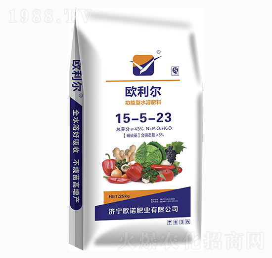 功能型水溶肥料15-5-23-歐利爾-歐諾