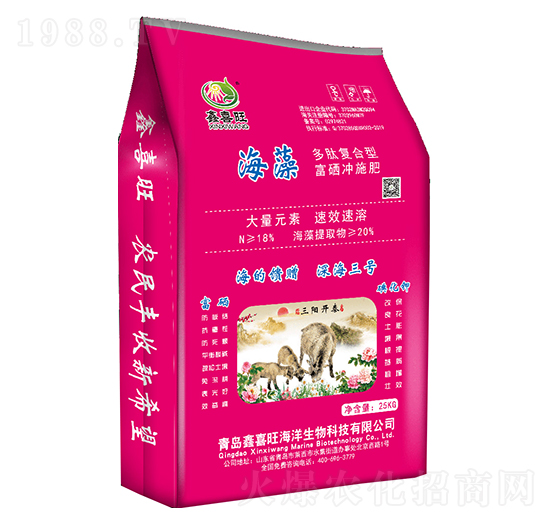 海藻多肽復(fù)合型富硒沖施肥-深海三號(hào)-鑫喜旺
