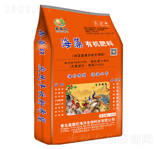 海藻有機(jī)肥料（海藻富硒多肽生物肥）-深海六號(hào)-鑫喜旺