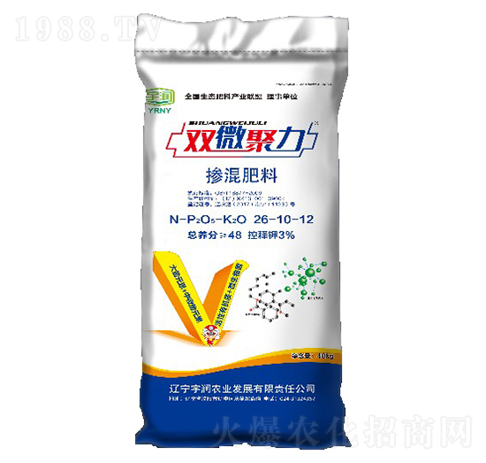 摻混肥料26-10-12-雙微聚力-宇潤農業(yè)
