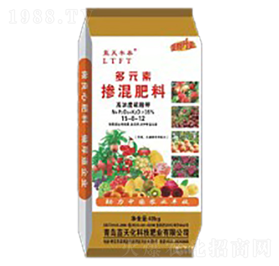 摻混肥料15-8-12-多元素智能肥-藍(lán)天豐泰