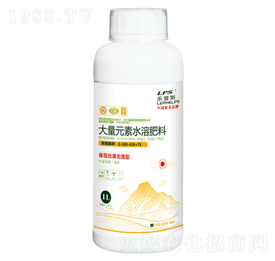 高磷高鉀型大量元素水溶肥料0-380-420+TE-嘉樂(lè)農(nóng)業(yè)