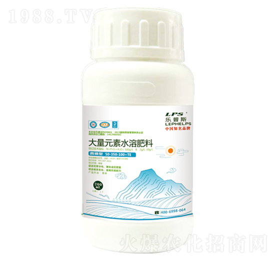 200ml高磷型大量元素水溶肥料50-350-100+TE-嘉樂(lè)農(nóng)業(yè)
