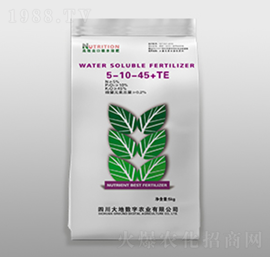大量元素水溶肥料5-10-45+TE-大數(shù)字農(nóng)業(yè)
