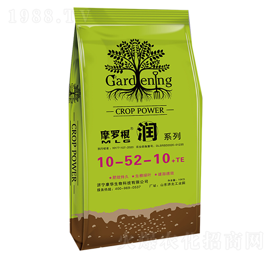 大量元素水溶肥料10-52-10+TE-摩羅根潤-康華生物
