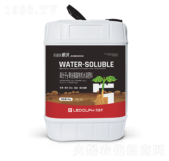 生根促長型高分子γ-聚谷氨酸有機(jī)水溶肥-葉沃-樂道夫