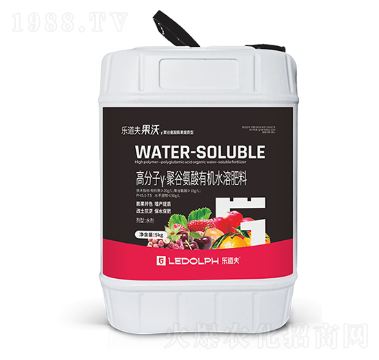 膨果提質(zhì)型高分子γ-聚谷氨酸有機水溶肥-葉沃-樂道夫