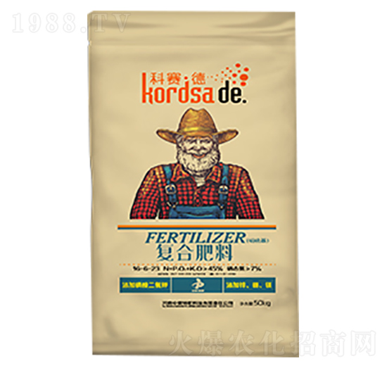 黃腐酸鉀復合肥16-6-23-科賽德-中黃特肥