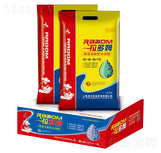 海藻功能性水溶肥18-18-18+TE-拉多姆-多農(nóng)農(nóng)業(yè)