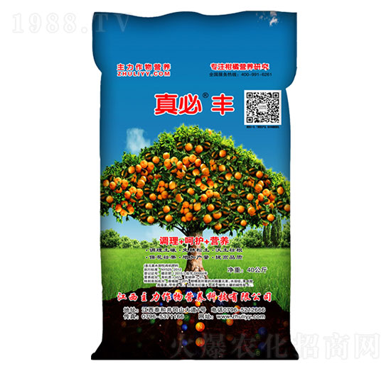 真必豐多元素水溶性功能果樹專用肥-主力作物