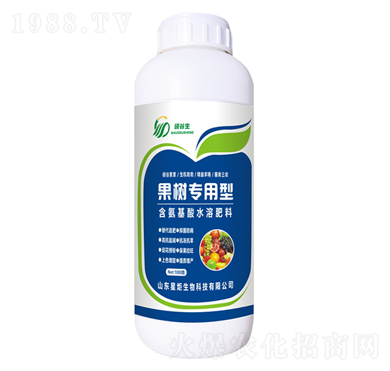 果樹專用型葉面肥-星炬生物