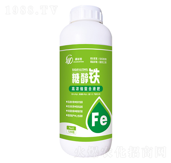 高濃縮螯合液肥-糖醇鐵-星炬生物