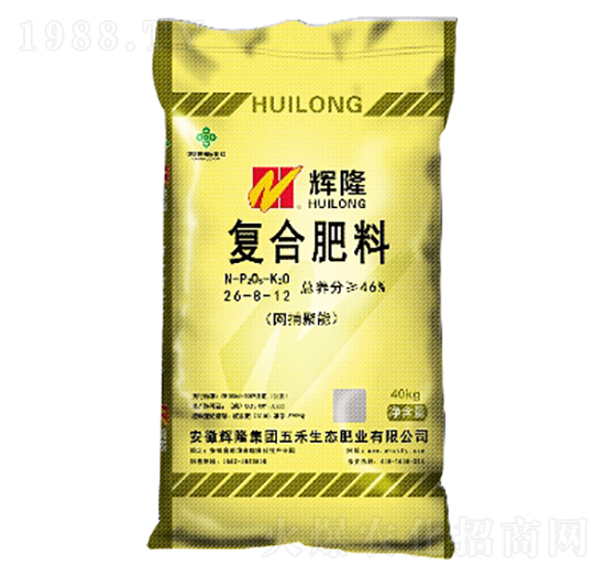 網(wǎng)捕聚能復合肥料26-8-12-輝隆-五禾生態(tài)