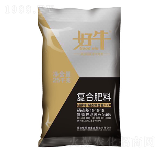 硝硫基復(fù)合肥料15-15-15-好牛-佳瑪馳