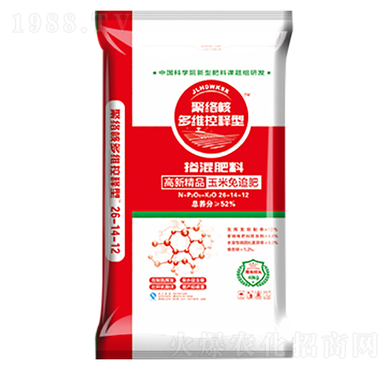 聚絡(luò)核多維控釋型摻混肥料26-14-12-田地豐肥業(yè)