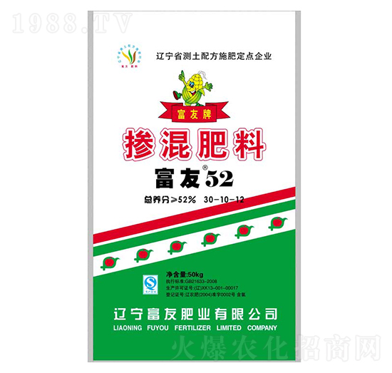 52%摻混肥料30-10-12-富友52-富友肥業(yè)