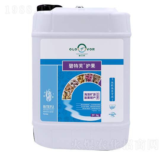 塊根塊莖專用海藻礦源膨果增產(chǎn)功能肥-碧特芙護果-歐蘭沃