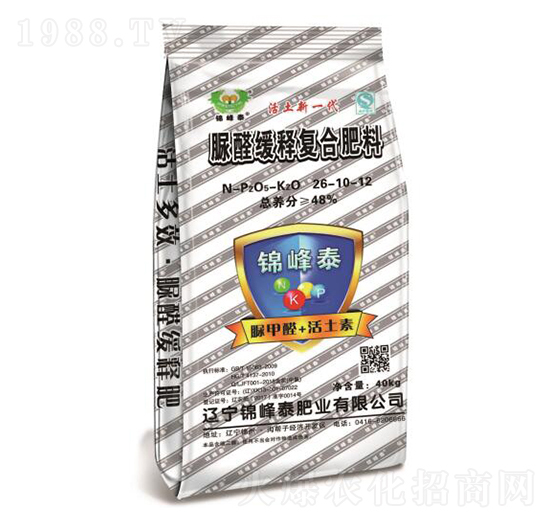 脲醛緩釋復合肥料26-10-12-錦峰泰