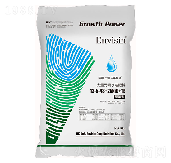 酸堿平衡型大量元素水溶肥·超鉀型-多弗恩維素