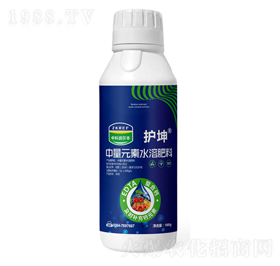 1000g中量元素水溶肥料-護(hù)坤-中科潤爾豐
