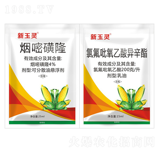 4%煙嘧磺隆+200克每升氯氟吡氧乙酸異辛酯-新玉靈-華利農(nóng)