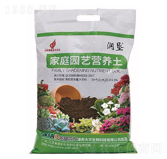 潤(rùn)墾家庭園藝營(yíng)養(yǎng)土-大華生物