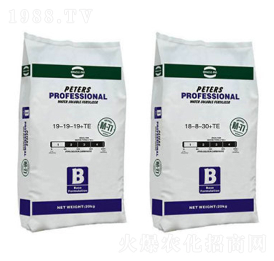 大量元素水溶肥料18-8-30+TE-professional-苒韻農業(yè)