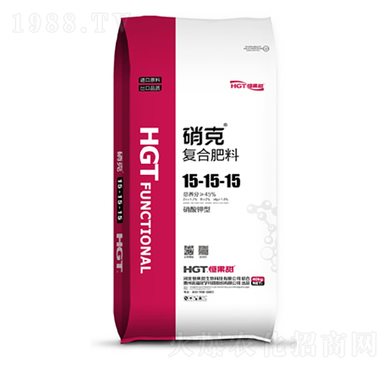 復(fù)合肥料15-15-15-硝克-恒果甜