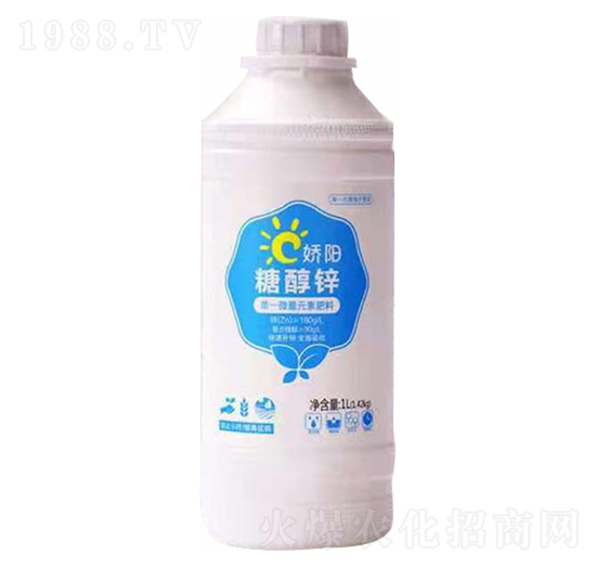 單一微量元素肥料-糖醇鋅-季豐生物