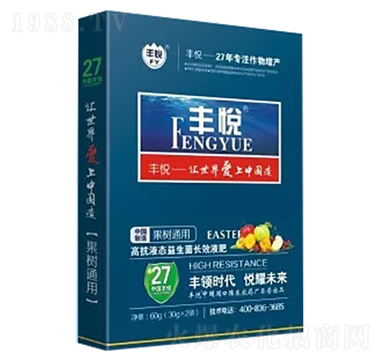 果樹通用高抗液態(tài)益生菌長效液肥-豐悅-史迪克