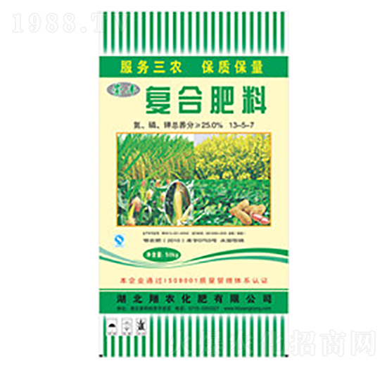 復合肥料13-5-7-崇豐-翔農化肥