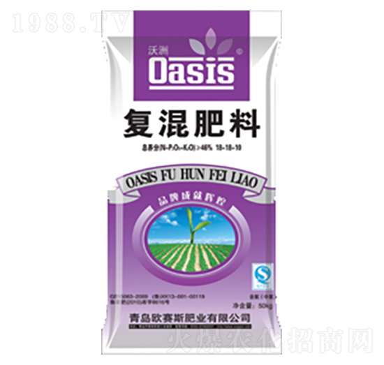 沃洲氯基復(fù)混肥18-18-10-歐賽斯