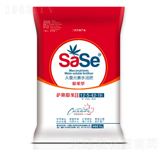 膨果型大量元素水溶肥12-5-42+TE-北薩農(nóng)業(yè)