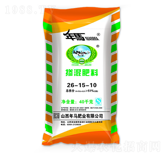 摻混肥料26-15-10-年馬肥業(yè)