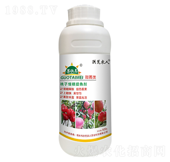 桃類增糖提色劑-果鈦美-洪荒農(nóng)人