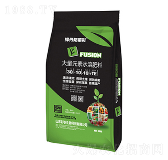 大量元素水溶肥30-10-10+TE-綠丹陽菜彩