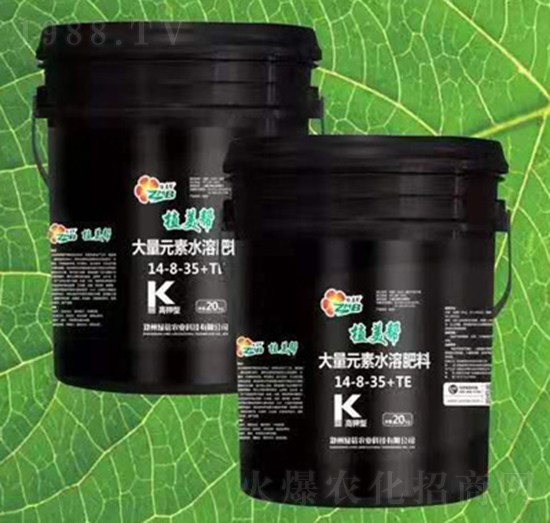 高鉀型大量元素水溶肥14-8-35+TE-植美幫-綠蓓