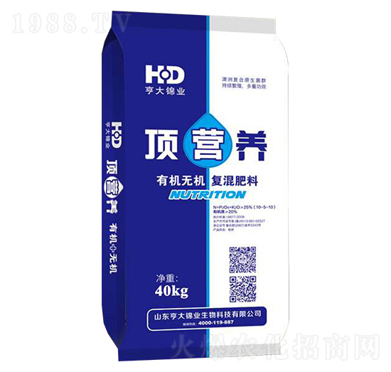 有機無機復(fù)混肥-頂營養(yǎng)-亨大錦業(yè)