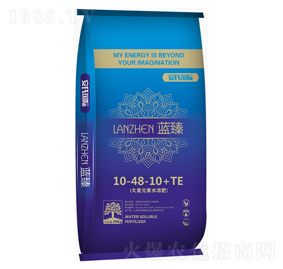 大量元素水溶肥10-48-10+TE-安氏國(guó)際