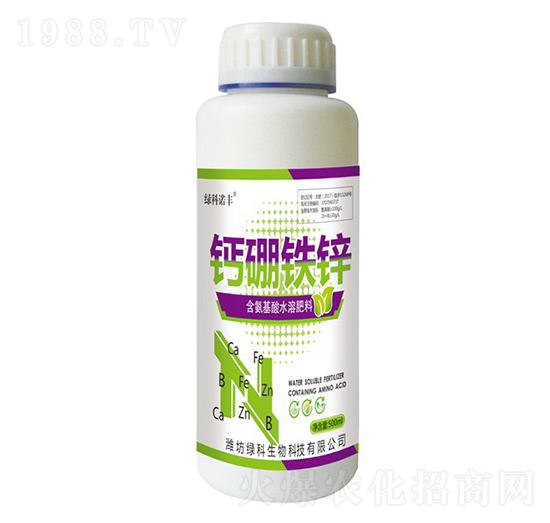 鈣硼鐵鋅-綠科諾豐-綠科生物