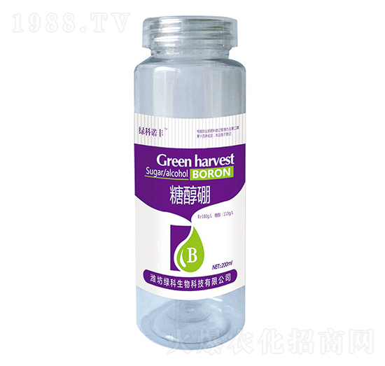 200ml糖醇硼-綠科諾豐-綠科生物