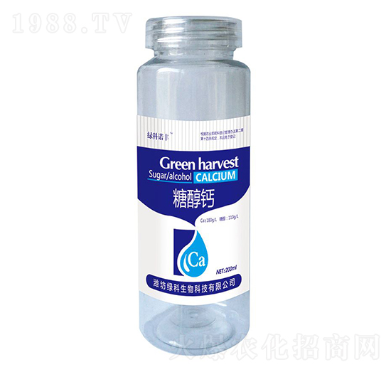 200ml糖醇鈣-綠科諾豐-綠科生物