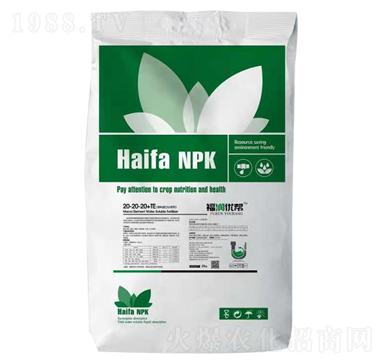 大量元素水溶肥料20-20-20+TE-福潤優(yōu)幫-優(yōu)邦農(nóng)業(yè)